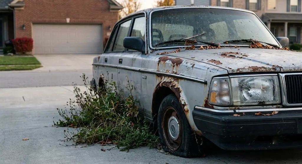 Junk vehicle pickup Vermilion OH for an old car ready for removal