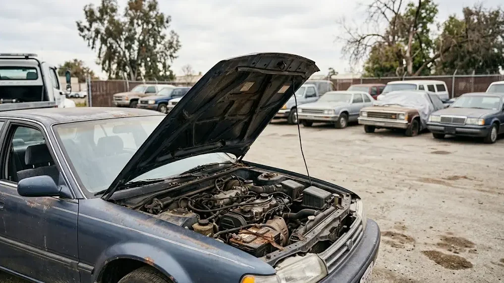 Cash for junk cars in Lorain, OH for an old car with mechanical problems